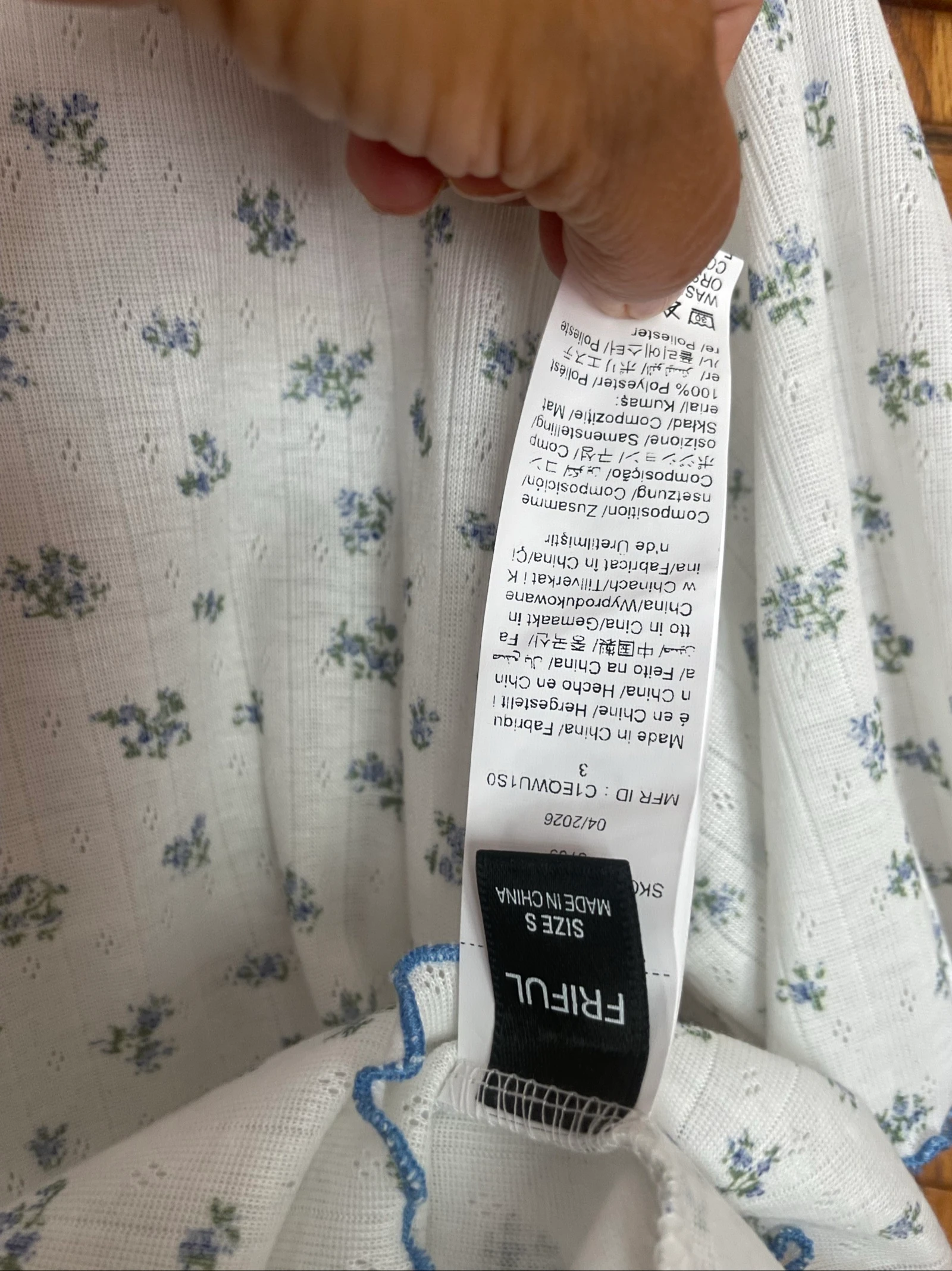 Camiseta floreada – photo 5